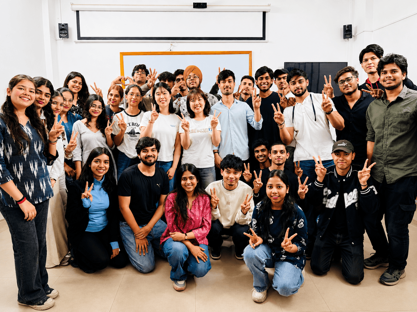 Doitsu students learning German