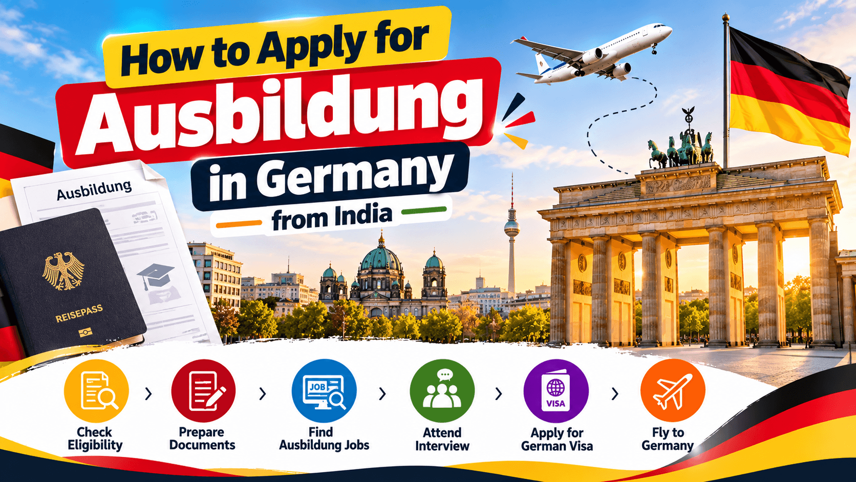 How to Apply for Ausbildung in Germany from India
