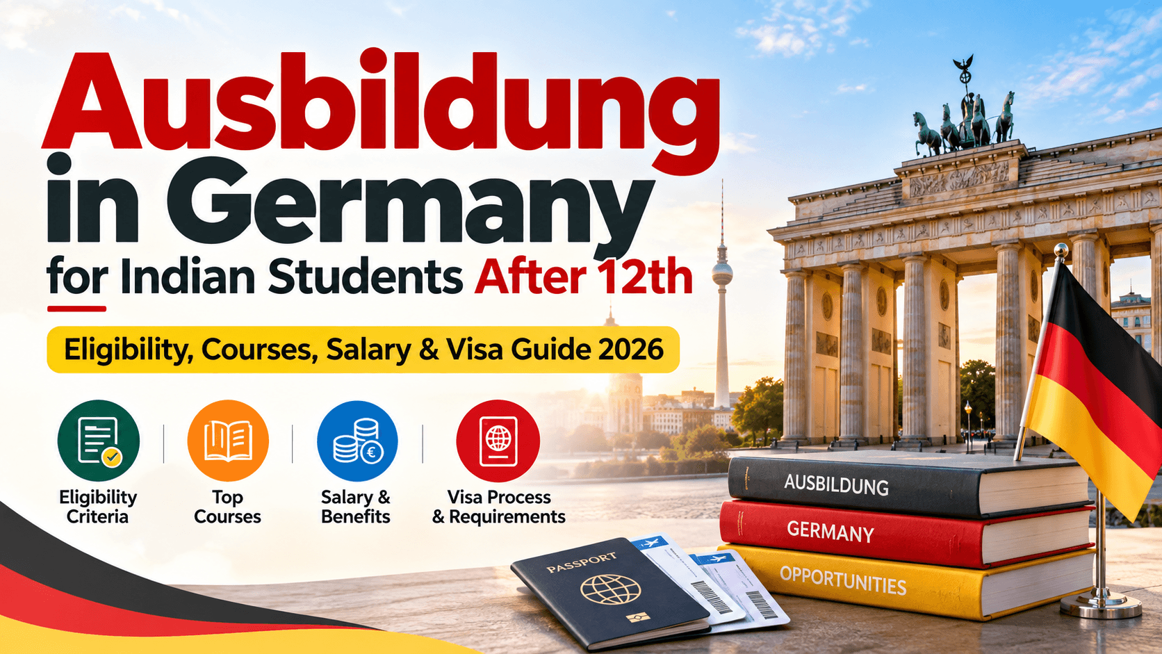 Ausbildung in Germany for Indian Students After 12th: Eligibility, Courses, Salary & Visa Guide 2026
